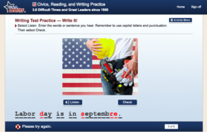 USA Learns Citizenship Screenshot