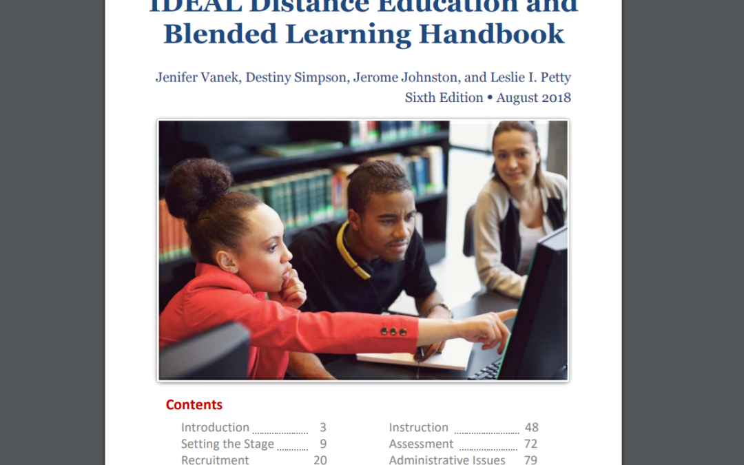 Setting the Stage for Distance and Blended Learning
