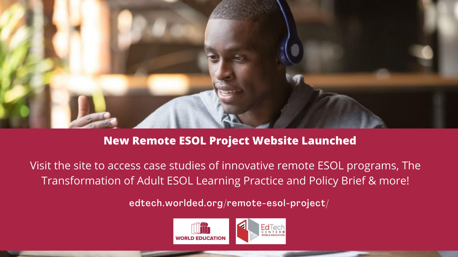 Remote ESOL project banner