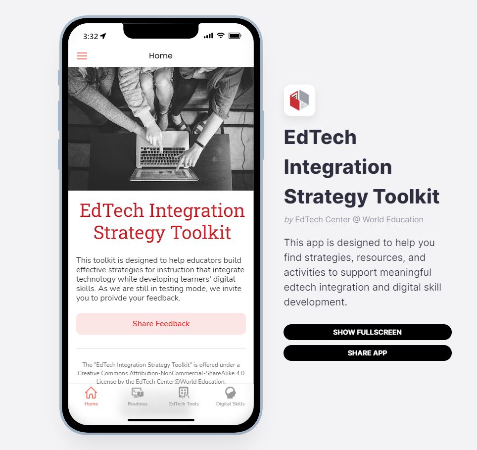 EdTech Strategy Toolkit screenshot